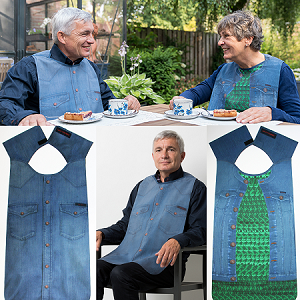 Afbeelding kledingbeschermer Kledingbeschermer ouderenzorg en gehandicaptenzorg